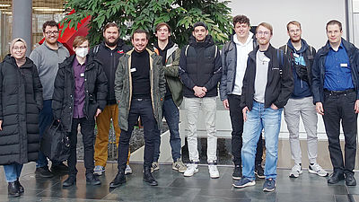 Gruppe von Studierenden der Hochschule Esslingen