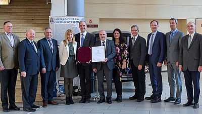 20 Jahre Partnerschaft zwischen Hochschule Esslingen und der Obuda University Budapest