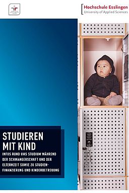 Cover mit Studieren mit Kind und einem Babybild