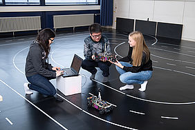Das Labor Autonomes Fahren der Hochschule Esslingen mit ihrem Forschungsprojekt