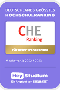 Siegel CHE-Ranking Mechatronik