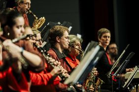 Die Pep-Band der Hochschule Esslingen