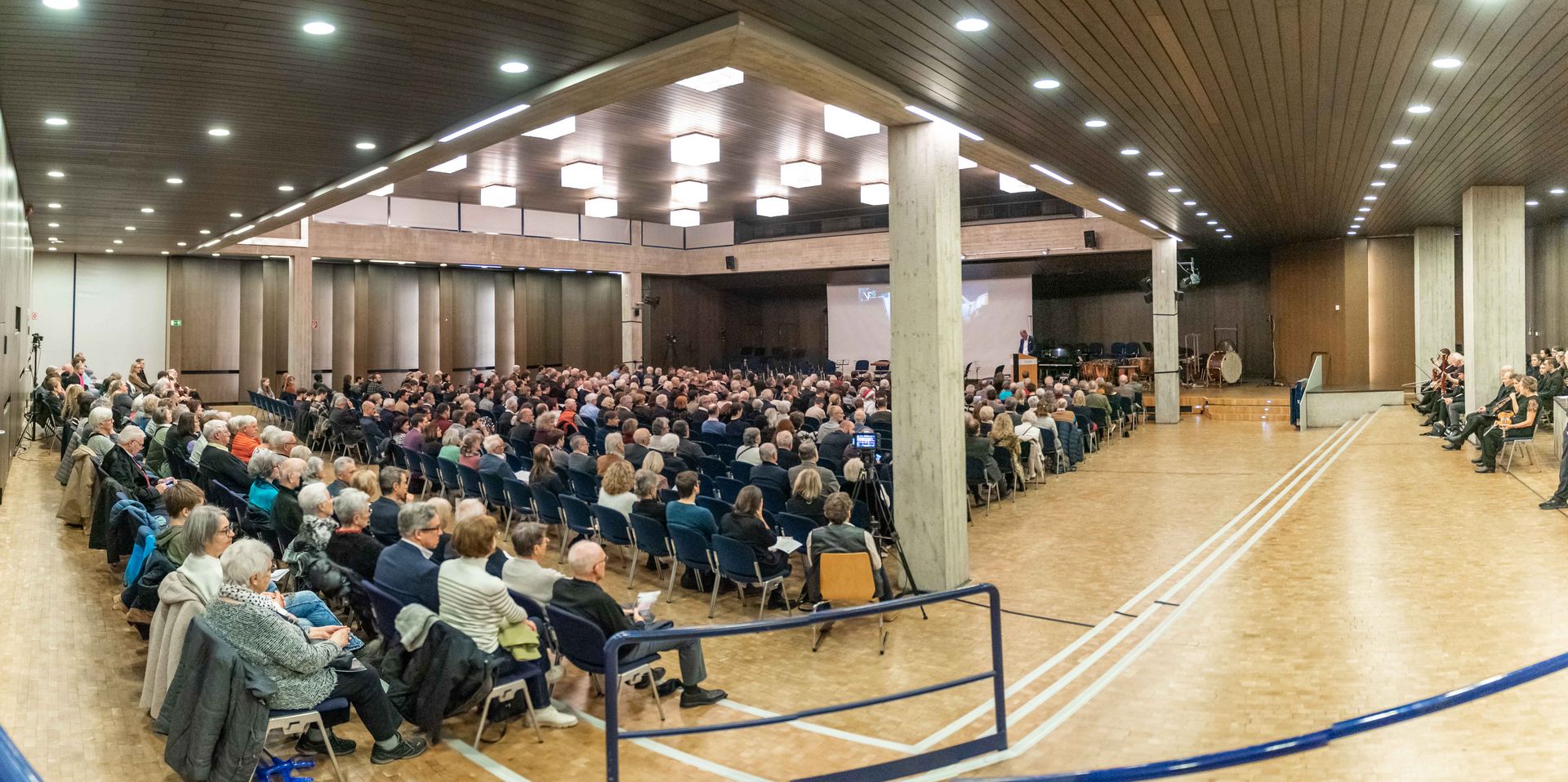 Blick in die Aula